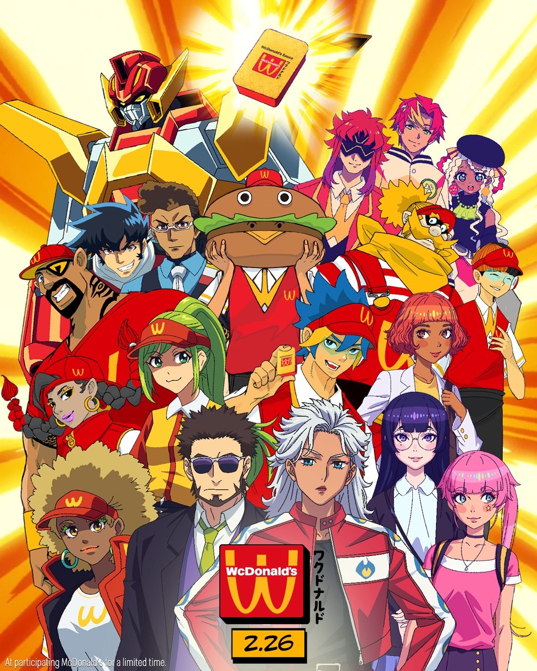 McDonald’s: Parceria com estúdio de Naruto renderá série de curtas em anime